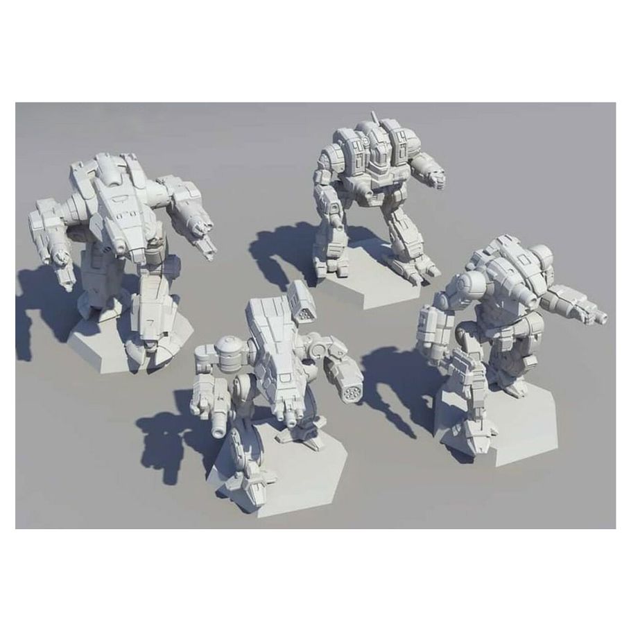 Battletech: Inner Sphere Heavy Battle Lance
