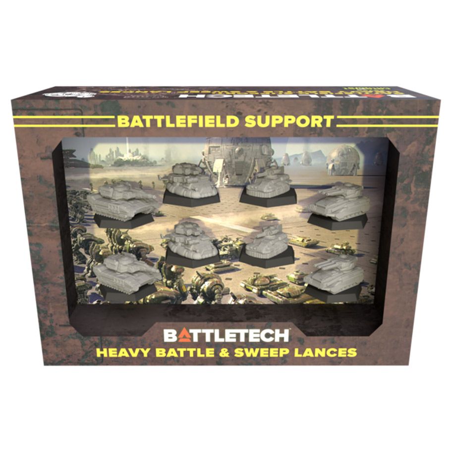 BattleTech: Mercenaries Force Pack: Battlefield Support Heavy Battle & Sweep Lances