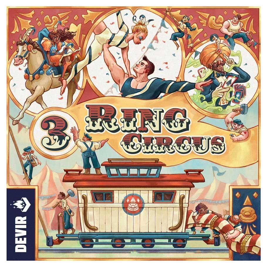 3 Ring Circus By Devir Games