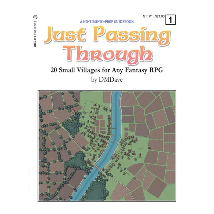 Just Passing Through 1: 20 Small Villages - Cats In Hat Inc.