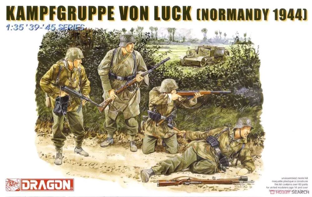 1/35 Kampfgruppe Von Luck Soldiers Normandy 1944 (4)
