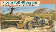1/35 7.5cm PaK 40 Late Type Gun w/Fallschirmjager Crew Anzio 1944 (5)