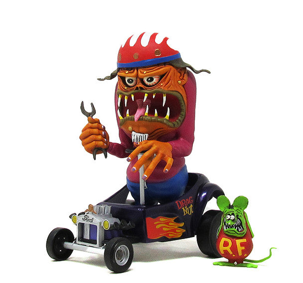 Ed Big Daddy Roth Drag Nut Car & Figure 6 Tall (Formerly Revell)