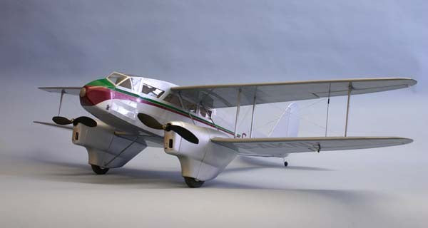 42 Wingspan DH89 Dragon Rapide Wooden Aircraft Kit (suitable for elec R/C)