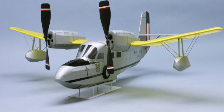 30 Wingspan J4F1 Amphibious Rescue Rubber Pwd Aircraft Laser Cut Kit