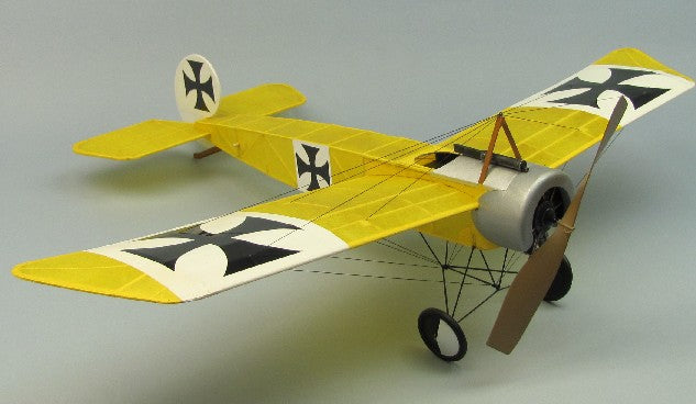 30 Wingspan Fokker Eindecker EIII Rubber Pwd Aircraft Laser Cut Kit