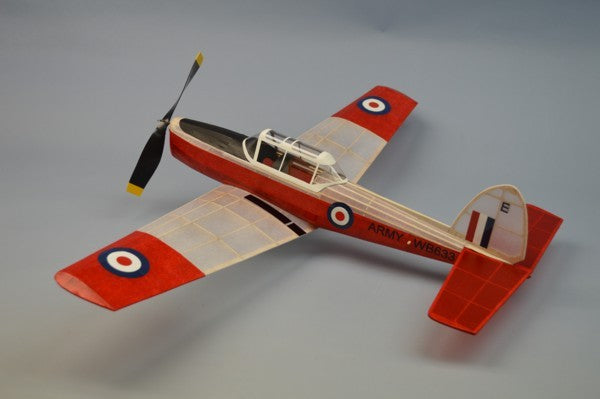 30 Wingspan DeHavilland Chipmunk Rubber Pwd Aircraft Laser Cut Kit
