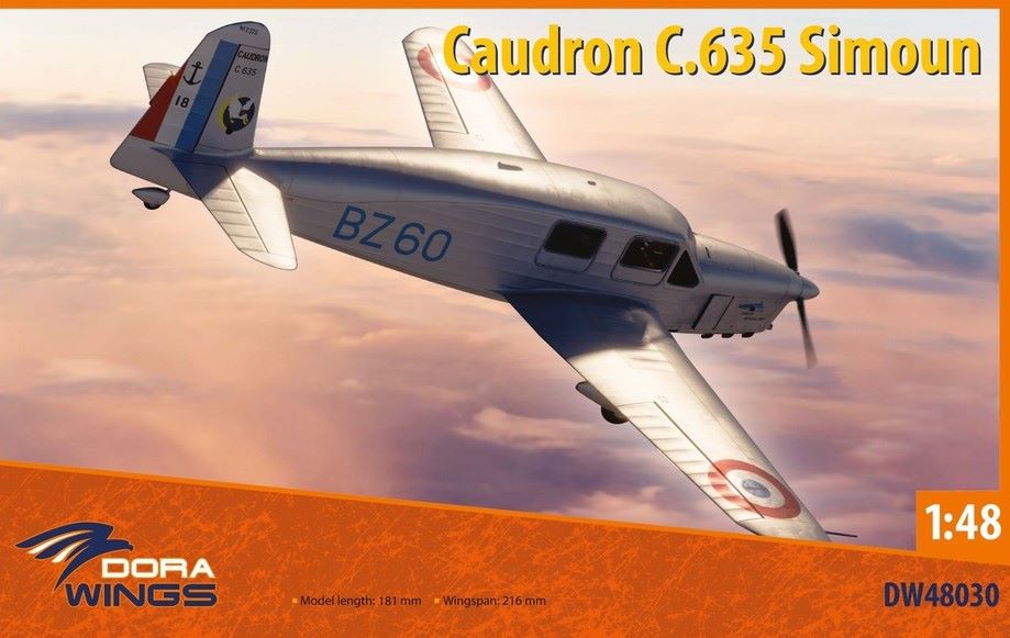 1/48 Caudron C635 Simoun Aircraft