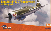 1/48 Republic P47C Thunderbolt Aircraft w/Ferry Tank