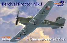 1/72 Percival Proctor Mk I Czech Service Communication Aircraft