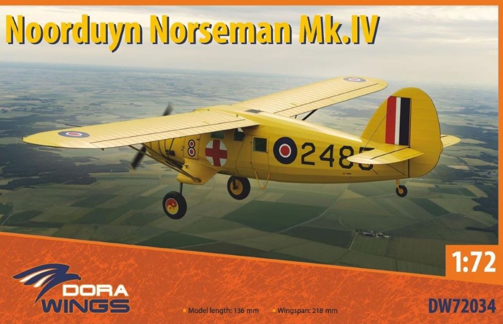 1/72 Noorduyn Norseman Mk IV Aircraft