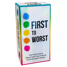 First to Worst By Dyce Games