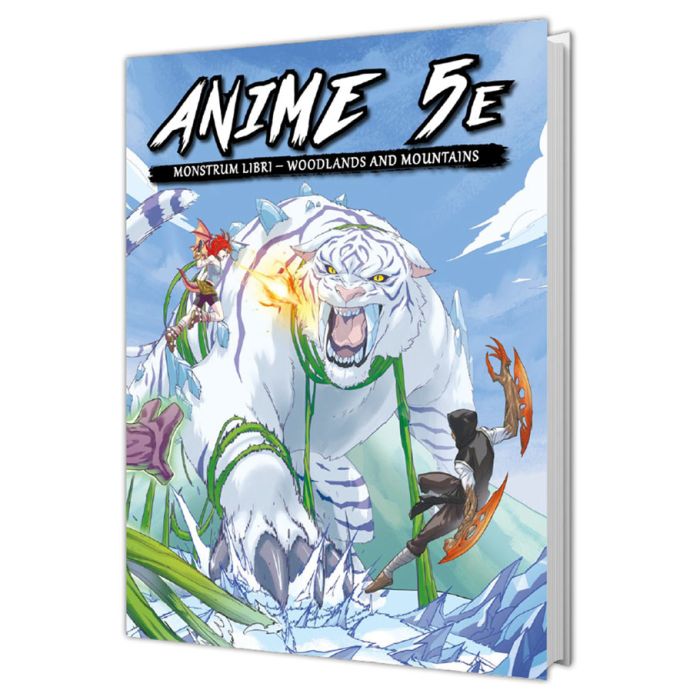 D&D 5E: Anime 5E: Monstrum Libri Volume 1 Woodlands And Mountains - Cats In Hat Inc.