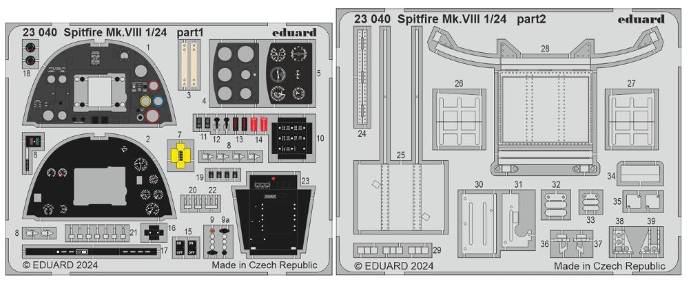 1/24 Aircraft- Spitfire Mk VIII for ARX (Painted)