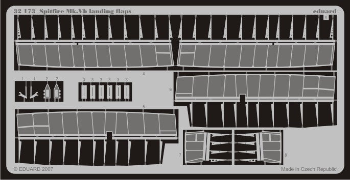 1/32 Aircraft- Spitfire Mk Vb Landing Flaps for HSG