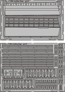 1/32 Aircraft- P40K Landing Flaps for HSG