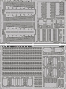 1/32 Aircraft- Kittyhawk Mk I/III Gun Bays for HSG