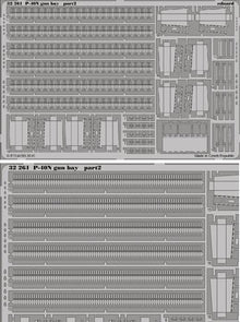 1/32 Aircraft- P40N Gun Bay for HSG