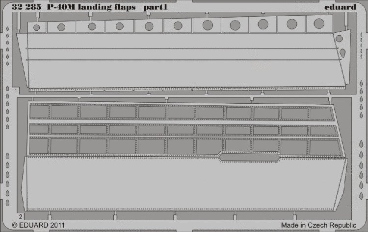 1/32 Aircraft- P40M Landing Flaps for HSG