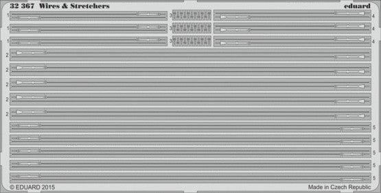 1/32 Aircraft- Wires & Stretchers