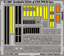 1/32 Aircraft- USAF & USN WWII Late Seatbelts (Painted)