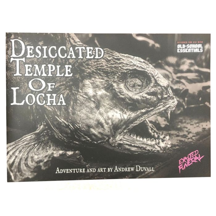 Old School Essentials: Dessicated Temple Of Locha - Cats In Hat Inc.