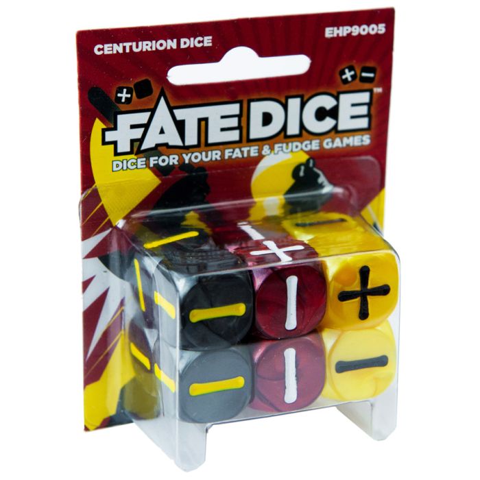 Fate Core Dice: Centurion Dice - Cats In Hat Inc.