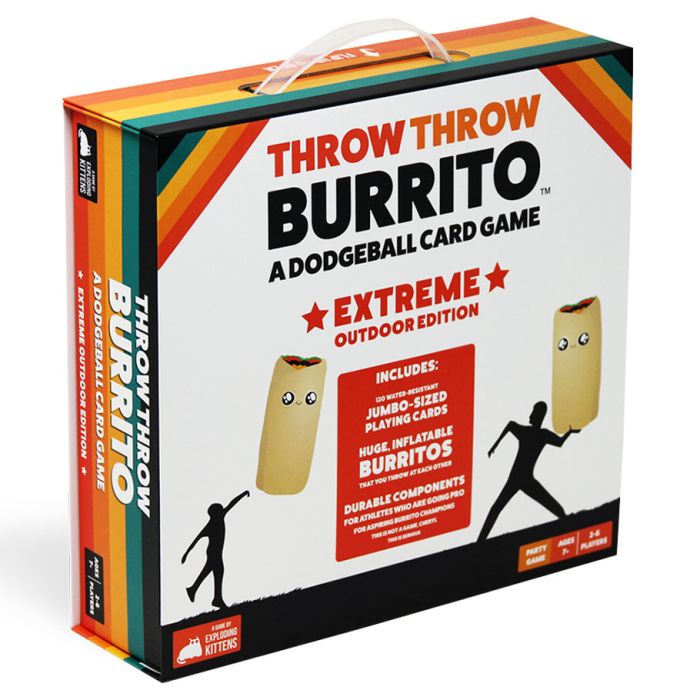 Throw Throw Burrito: Extreme Outdoor Edition - Cats In Hat Inc.