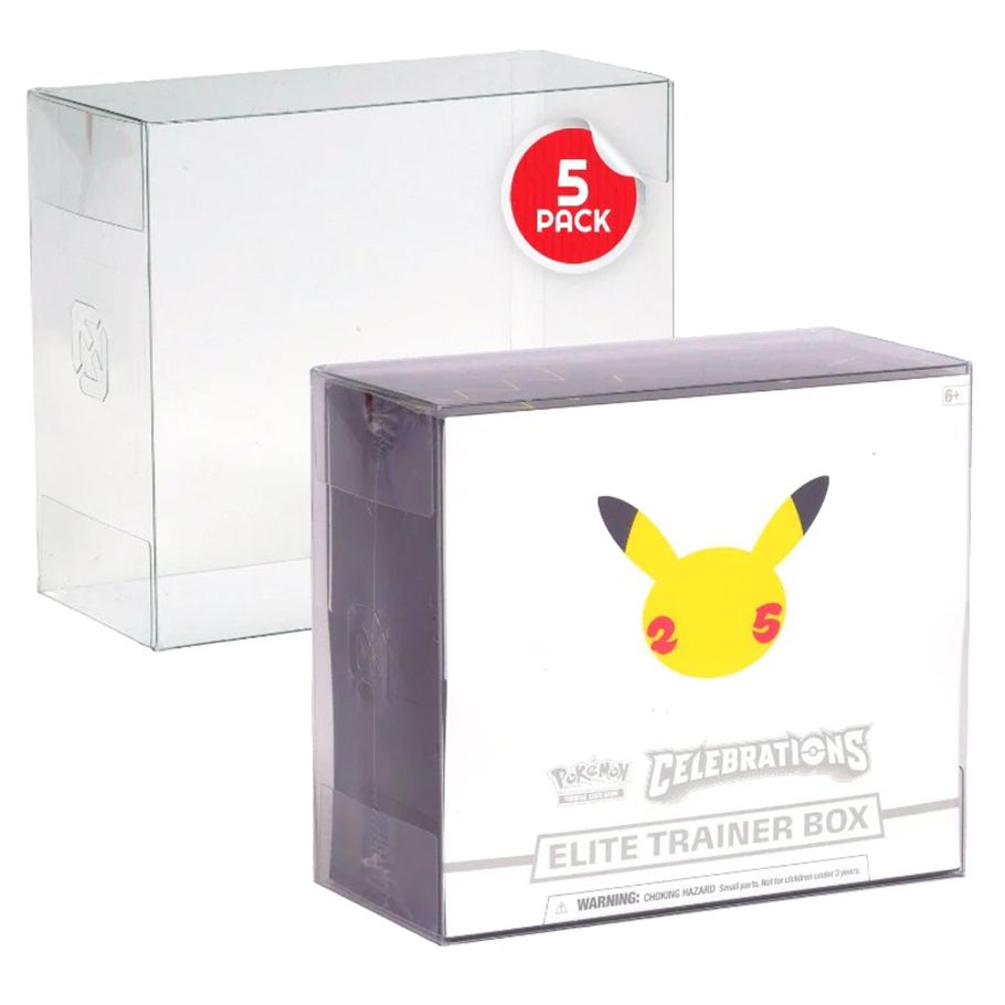 Pokémon Booster Box Display Case (5) By Evoretro