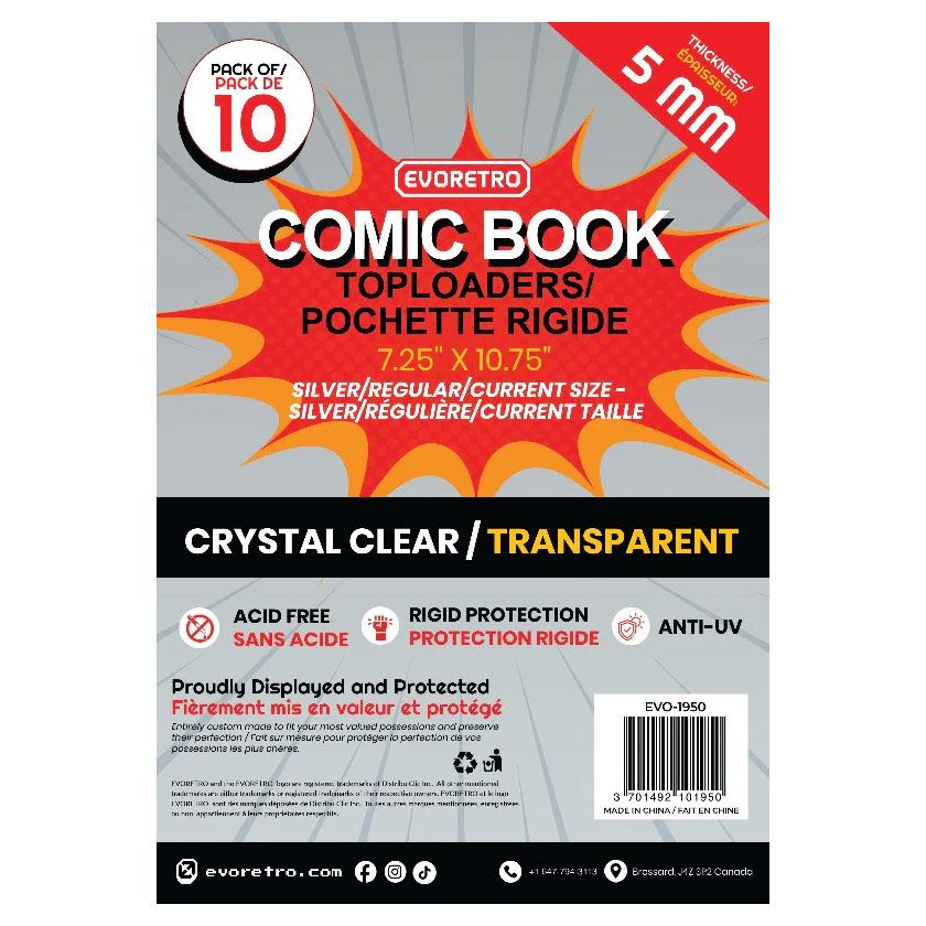 Comic Book Toploader (10)