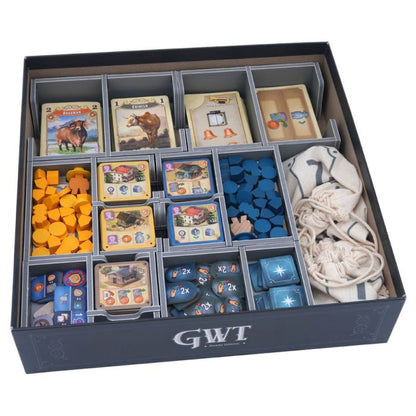 Box Insert: Great Western Trail 2nd Edition & Expansions - Cats In Hat Inc.