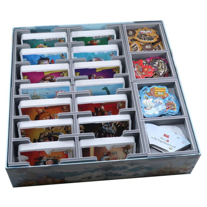 Box Insert: Imperial Settlers Or 51st State Or Empires Of The North & All Expansions - Cats In Hat Inc.