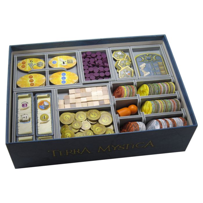 Box Insert: Terra Mystica And Fire And Ice Expansion - Cats In Hat Inc.