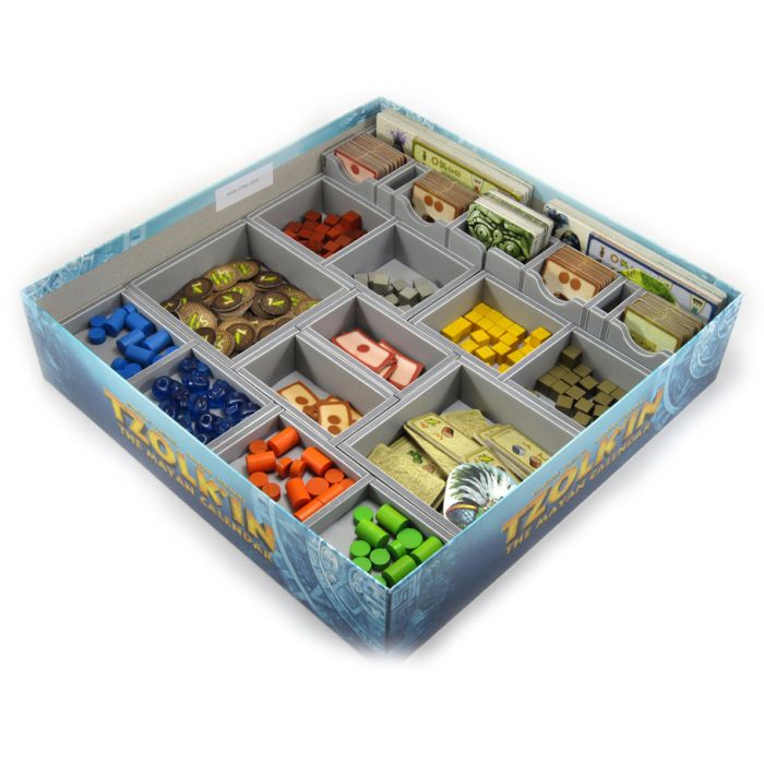 Box Insert: Tzolkin, Including Tribes & Prophecies Expansion - Cats In Hat Inc.