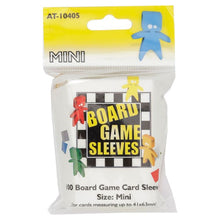 Deck Protector: Board Game Sleeve: Mini Clear (100) - Cats In Hat Inc.