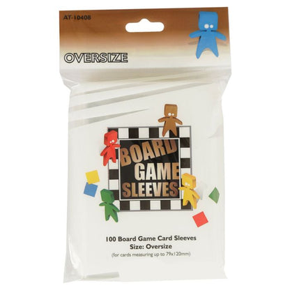 Deck Protector: Board Game Sleeve: Oversize Brown (100) - Cats In Hat Inc.