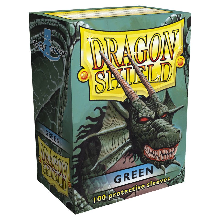 Deck Protector: Dragon Shield: Classic: Green (100)