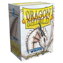 Deck Protector: Dragon Shield: Classic: White (100) - Cats In Hat Inc.