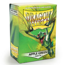 Deck Protector: Dragon Shield: Matte: Apple Green (100) - Cats In Hat Inc.