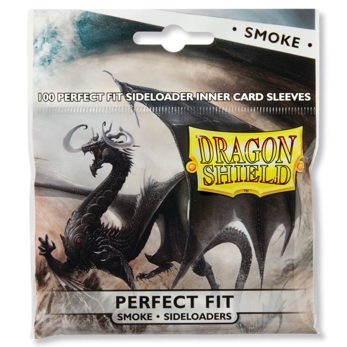 Deck Protector: Dragon Shield: Perfect Fit: Sideloader Smoke (100)