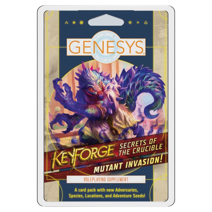 Genesys: Secrets Of The Crucible: Mutant Invasion! Card Pack - Cats In Hat Inc.