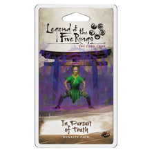 Legend Of The Five Rings LCG: In Pursuit Of Truth Dynasty Pack - Cats In Hat Inc.