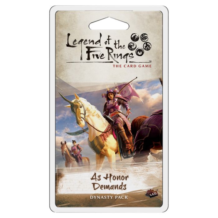 Legend Of The Five Rings LCG: As Honor Demands Dynasty Pack