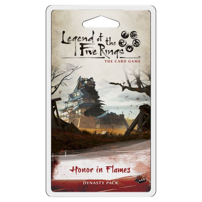 Legend Of The Five Rings LCG: Honor In Flames Dynasty Pack