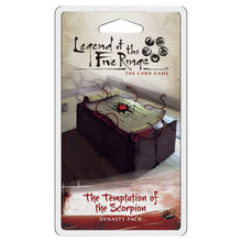 Legend Of The Five Rings LCG: The Temptation Of The Scorpion Dynasty Pack - Cats In Hat Inc.