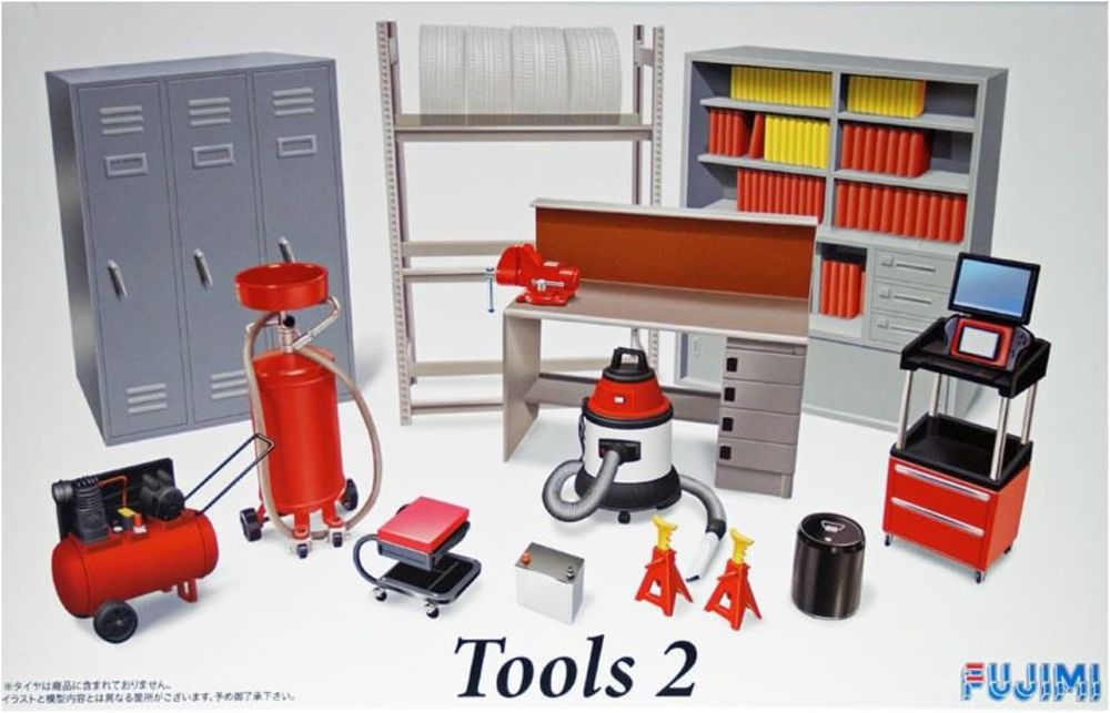 1/24 Garage Tools Set #2