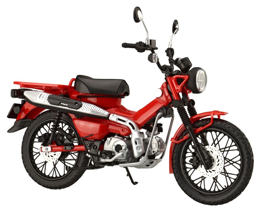 1/12 Honda Hunter Cub CT125 Scooter (Snap Molded in Red)