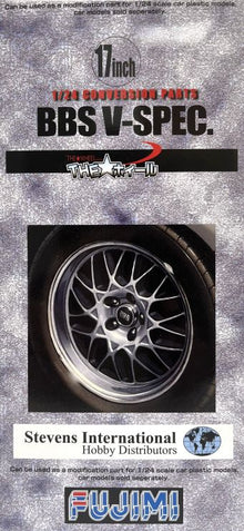 1/24 BBS V-Spec 17 Tire & Wheel Set (4) (Special Ltd Production)