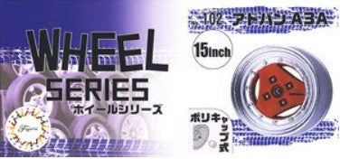 1/24 Advan A3A 15 Tire & Wheel Set (4)