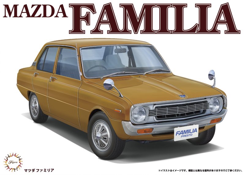 1/24 Mazda Familia Presto 1300 FA3 4-Door Car